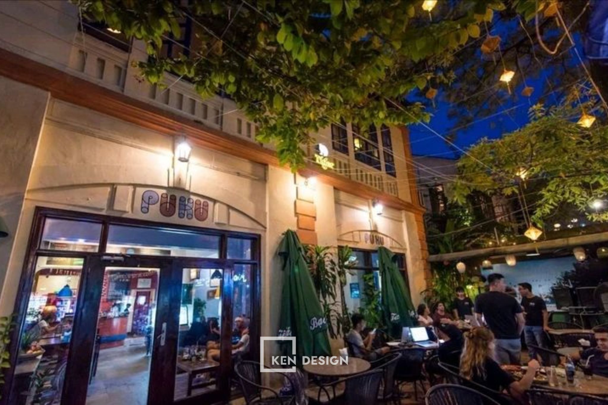 mô hình quán cafe mở xuyên đêm